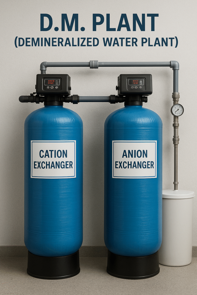 Demineralized water Plant