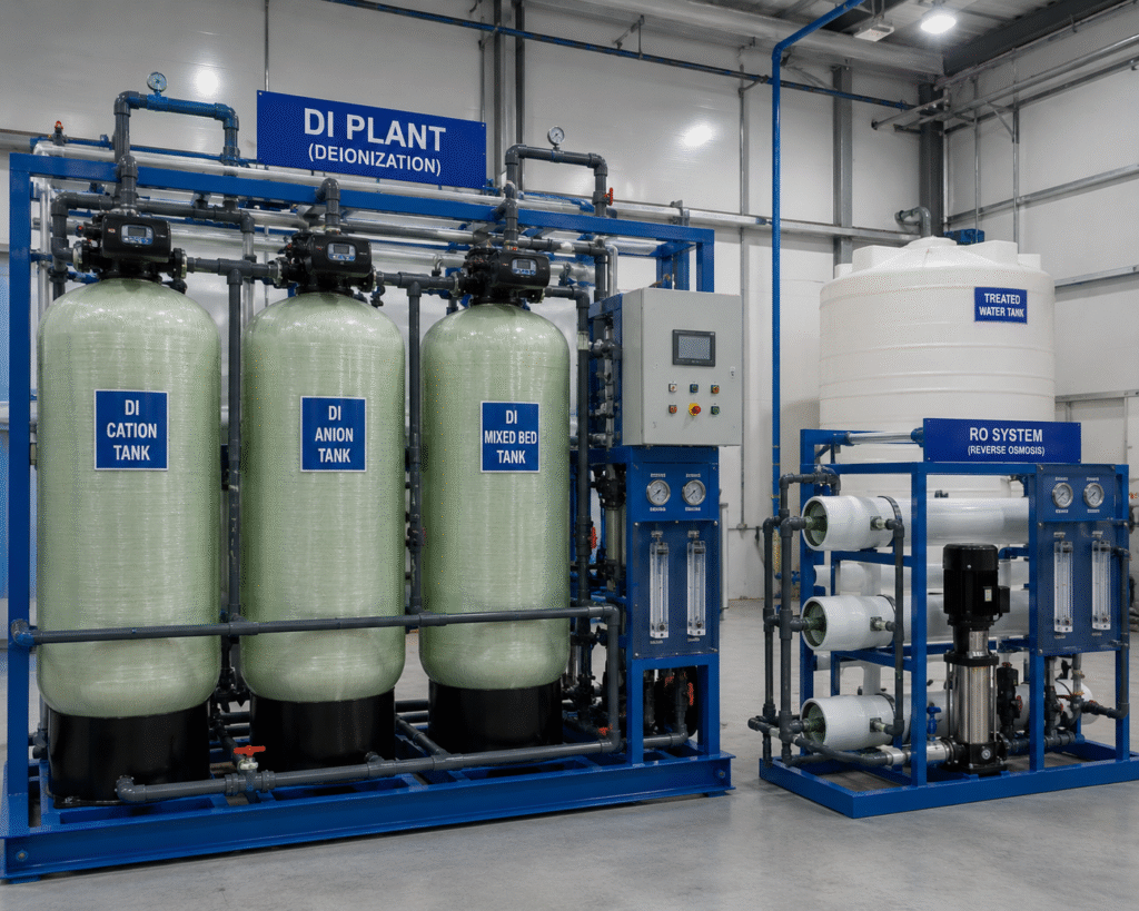 DI Plant Explained When Deionized Water Beats RO Water
