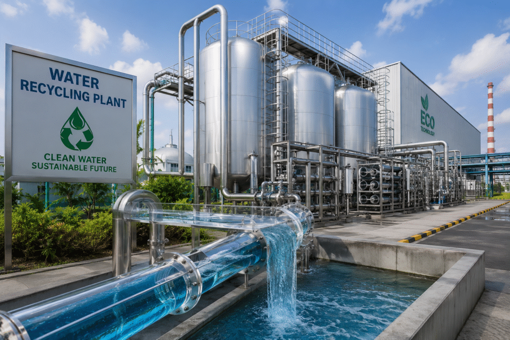 Industrial Water Recycling Plant Cost, Process aur Benefits