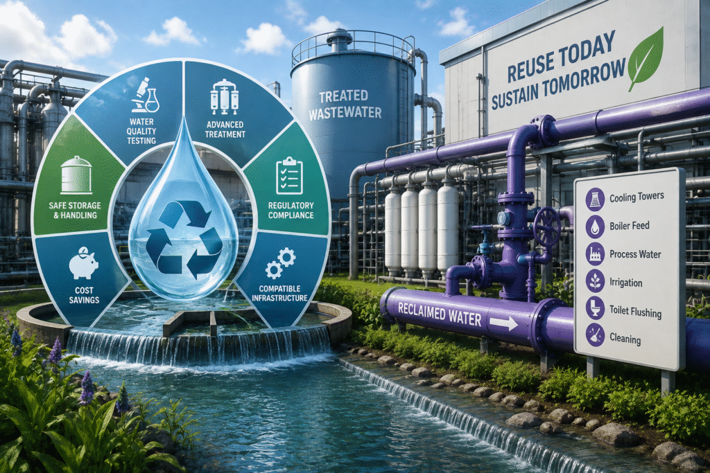 What Should an Industry Check Before Reusing Treated Wastewater?