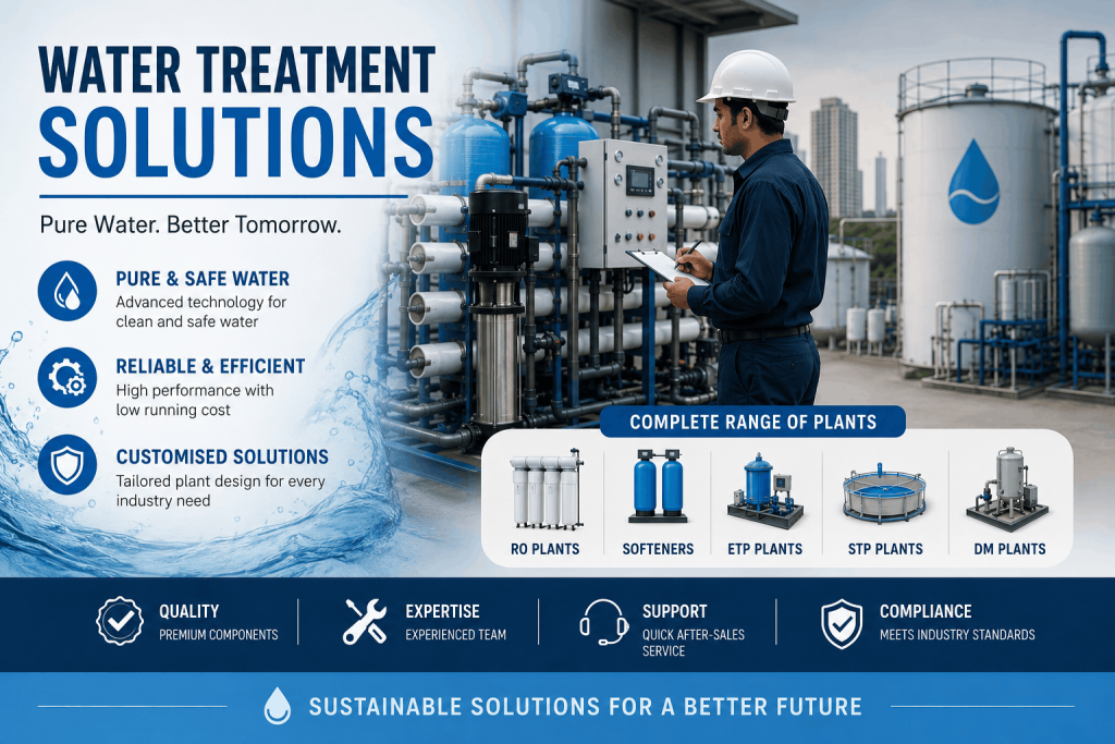 How to Choose a Water Treatment Plant Manufacturer in Gurgaon/NCR